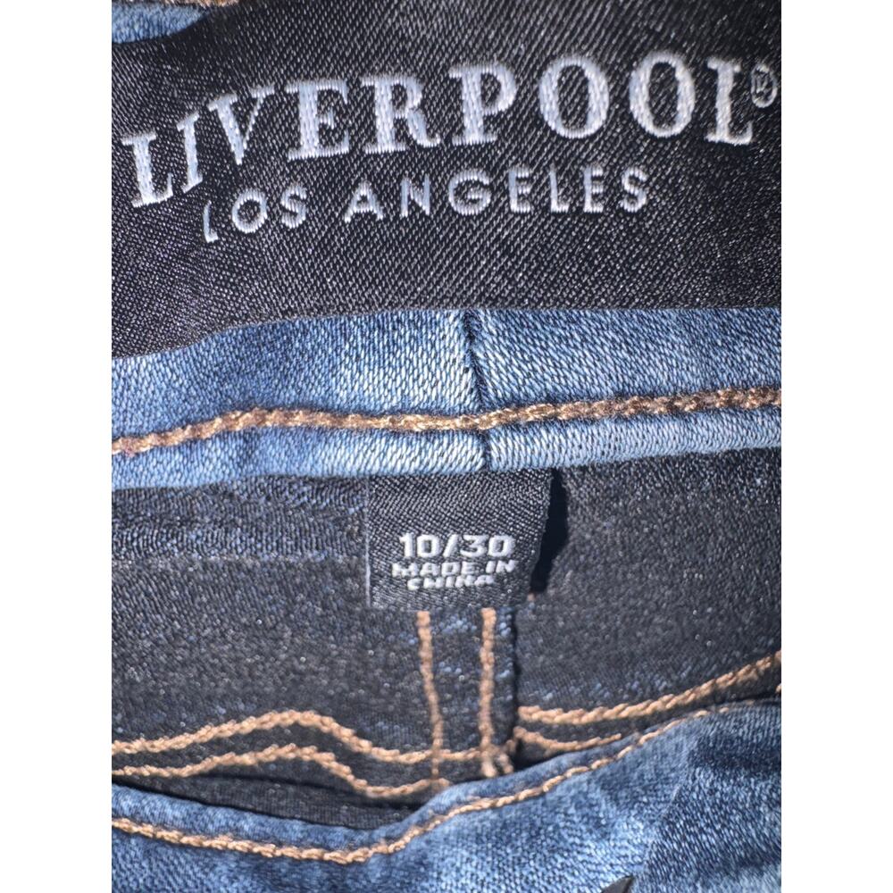 Liverpool Los Angeles Women's Skinny Jeans Size 10/30 Light Wash Stretch - Picture 3 of 3